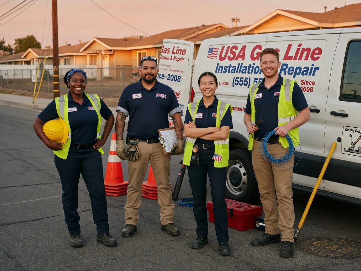 Gas Line Installation company in Nemacolin, PA